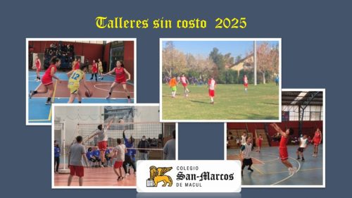 ¡Inscripciones abiertas para las Ramas Deportivas y Talleres Sin Costo 2025!