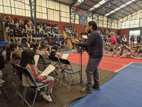 Convivencia escolar y cumpleaños del Colegio San Marcos