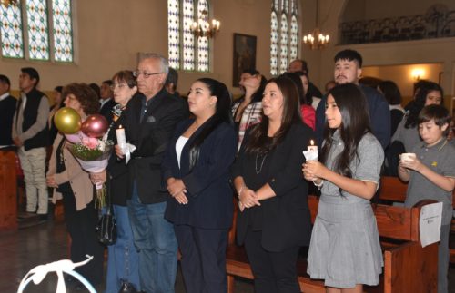 12 nuevos hijos, presenta el colegio a Dios