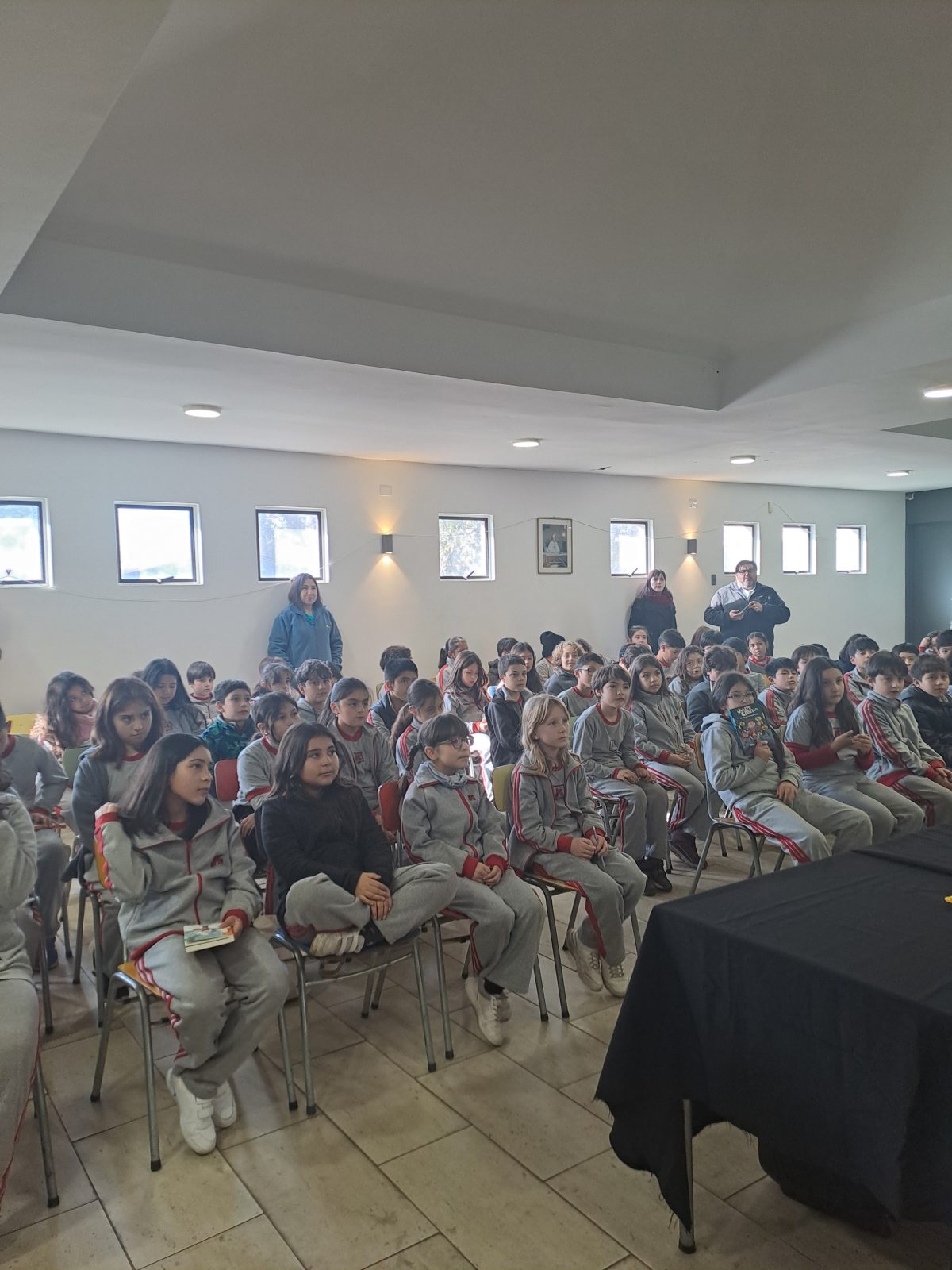 Visita de Esteban Cabezas