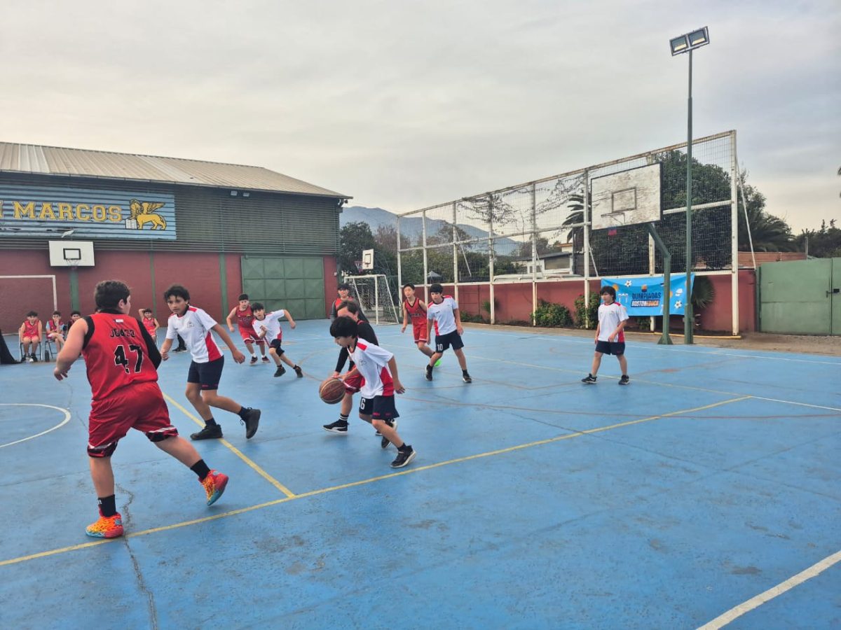 Colegio San Marcos obtiene segundo lugar en las Olimpiadas Boston Educa de Básquetbol Mini Varones