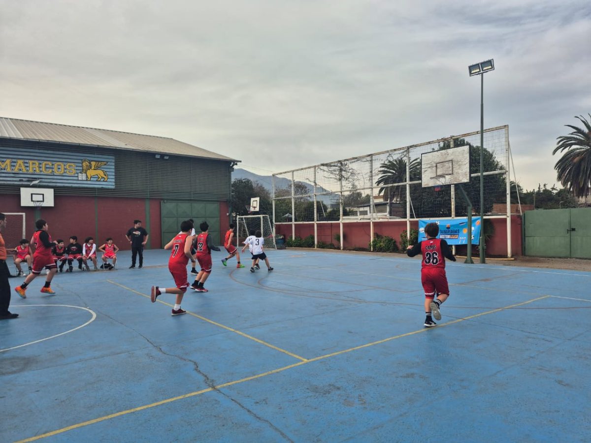Colegio San Marcos obtiene segundo lugar en las Olimpiadas Boston Educa de Básquetbol Mini Varones