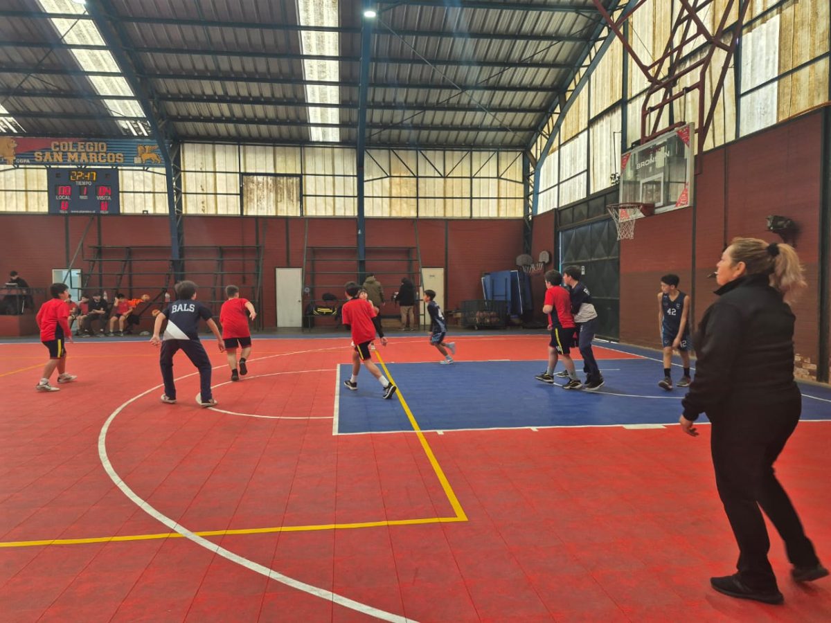 Colegio San Marcos obtiene segundo lugar en las Olimpiadas Boston Educa de Básquetbol Mini Varones