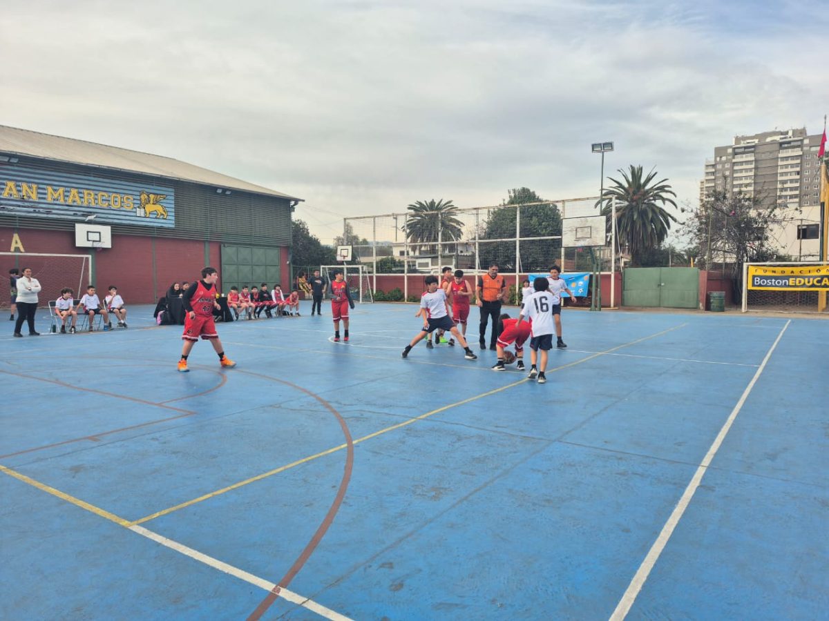 Colegio San Marcos obtiene segundo lugar en las Olimpiadas Boston Educa de Básquetbol Mini Varones
