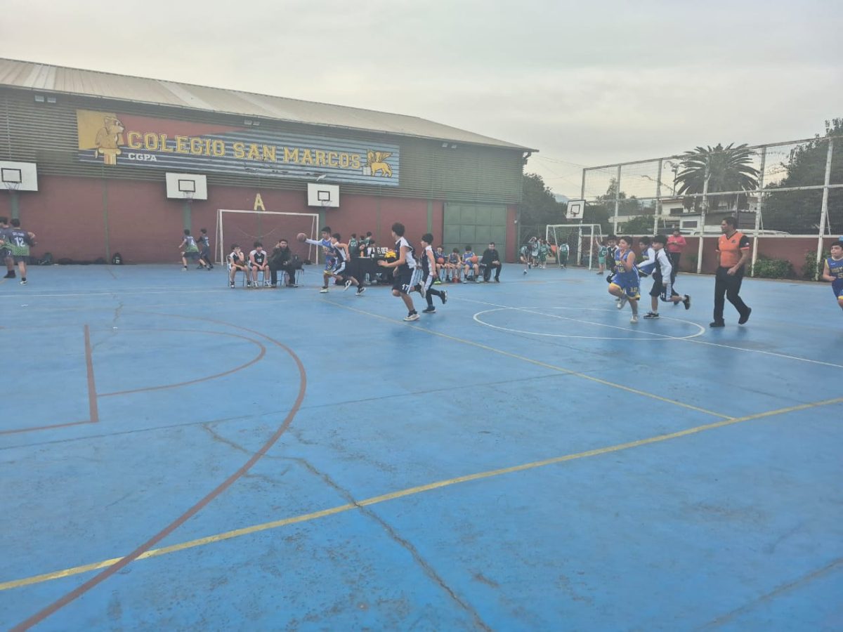 Colegio San Marcos obtiene segundo lugar en las Olimpiadas Boston Educa de Básquetbol Mini Varones