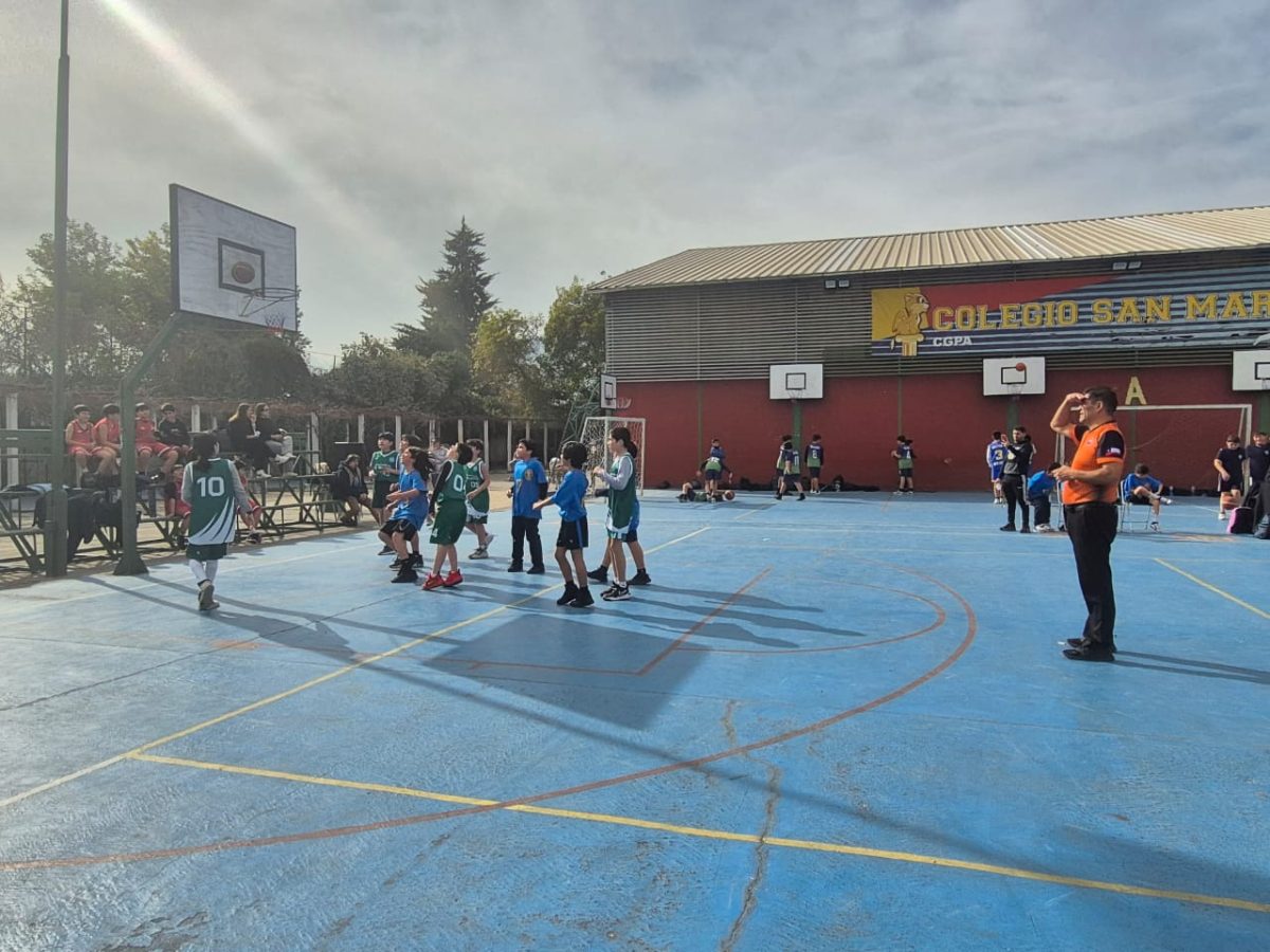 Colegio San Marcos obtiene segundo lugar en las Olimpiadas Boston Educa de Básquetbol Mini Varones