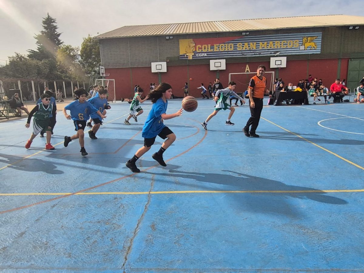 Colegio San Marcos obtiene segundo lugar en las Olimpiadas Boston Educa de Básquetbol Mini Varones