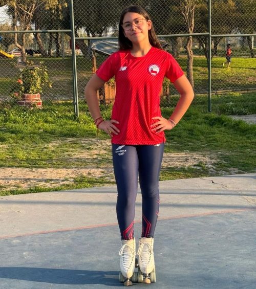 Orgullo Marquiano: Magdalena Cárdenas representará a Chile en el Panamericano de Patinaje Artístico
