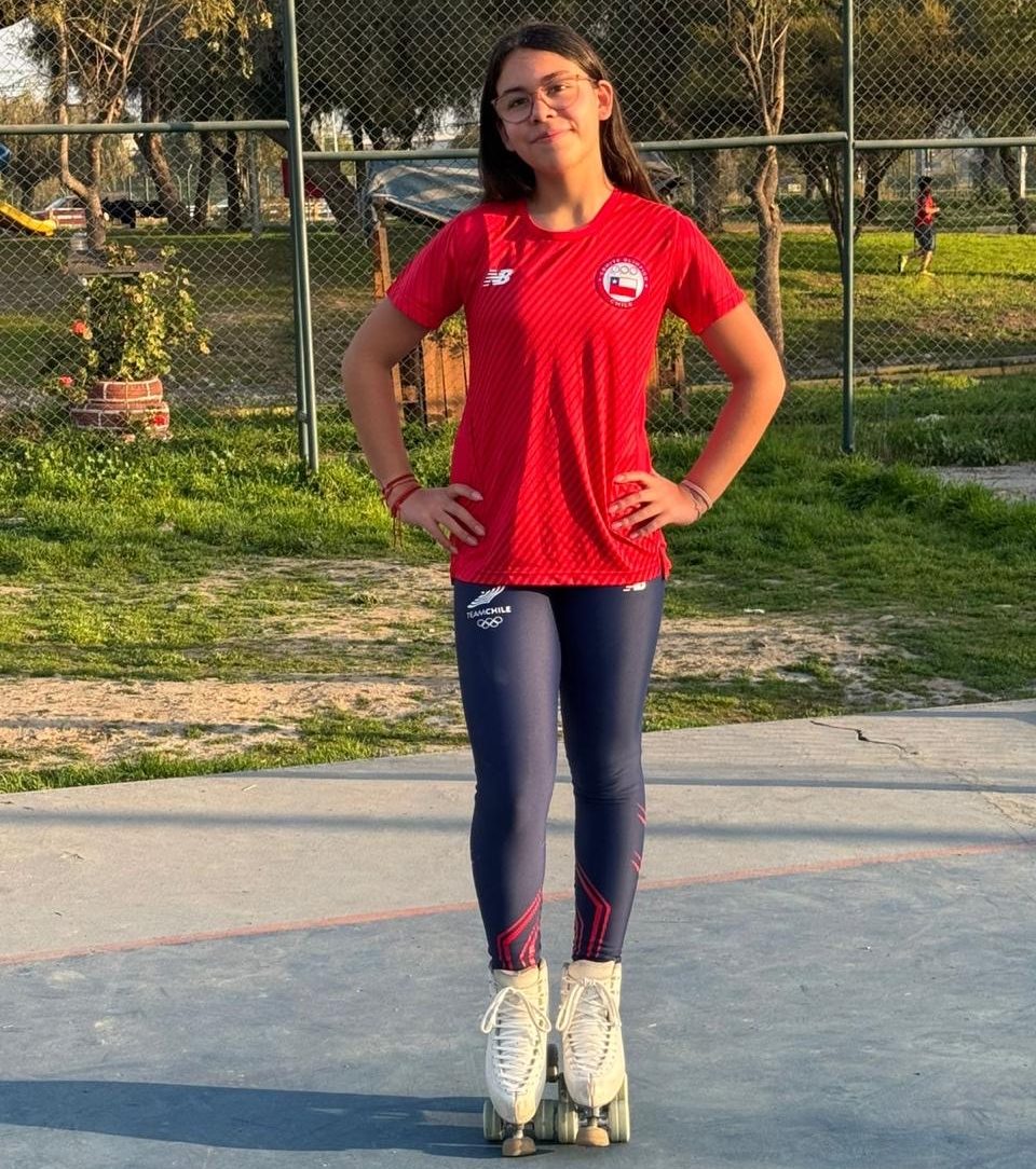 Orgullo Marquiano: Magdalena Cárdenas representará a Chile en el Panamericano de Patinaje Artístico
