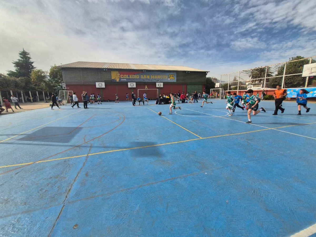 Colegio San Marcos obtiene segundo lugar en las Olimpiadas Boston Educa de Básquetbol Mini Varones