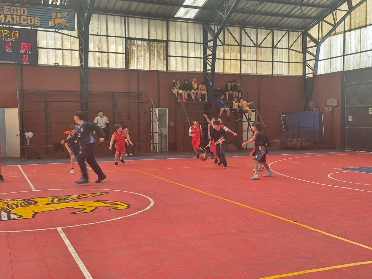 Colegio San Marcos obtiene segundo lugar en las Olimpiadas Boston Educa de Básquetbol Mini Varones