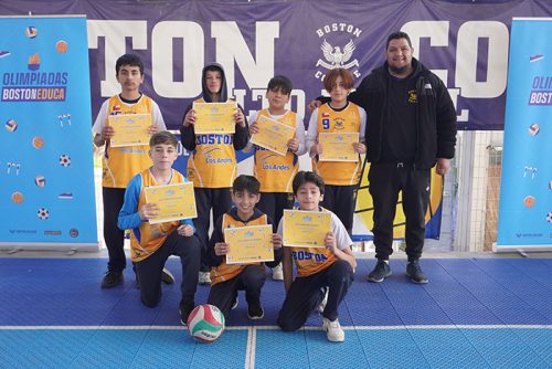 Vóleibol Mini Varones – Olimpiadas BostonEduca 2025