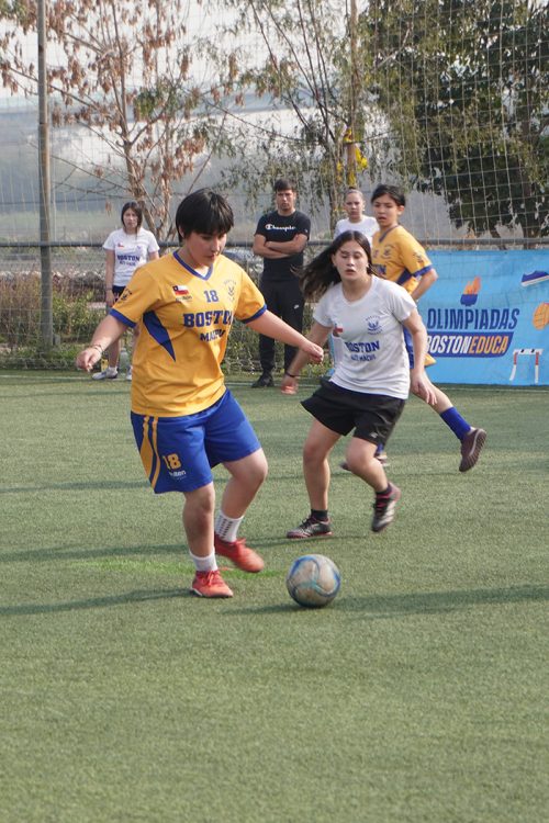 Futbolito Intermedia Damas – Olimpiadas BostonEduca 2025