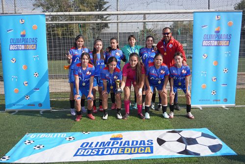 Futbolito Intermedia Damas – Olimpiadas BostonEduca 2025