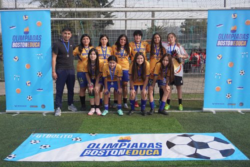 Futbolito Intermedia Damas – Olimpiadas BostonEduca 2025