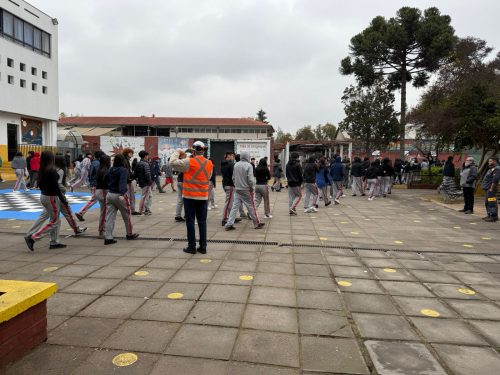 Simulacro de sismo de mayor intensidad