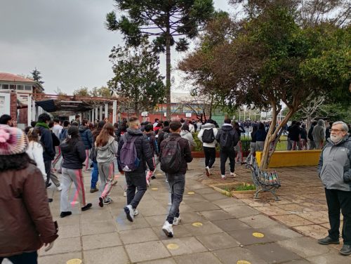 Simulacro de sismo de mayor intensidad