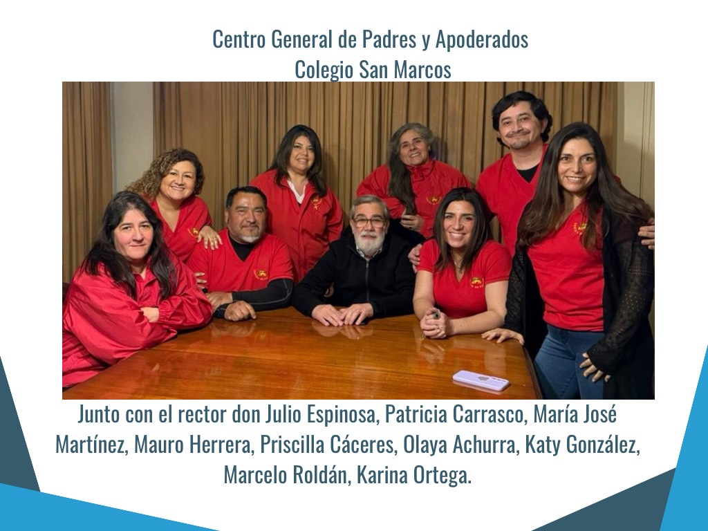 Presentación del Nuevo Equipo del Centro General de Padres y Apoderados