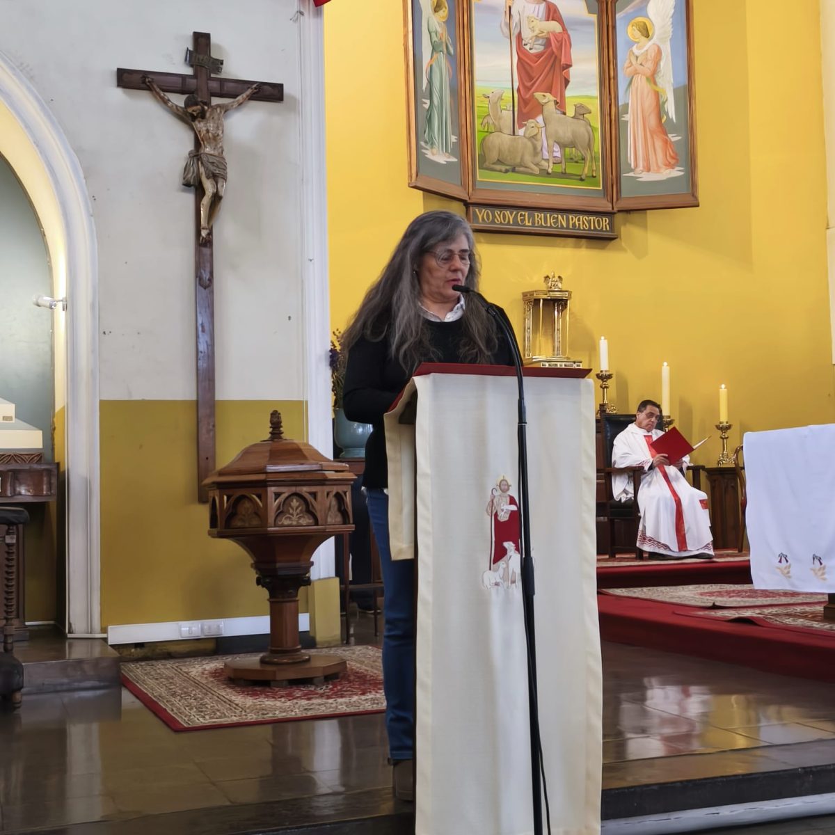 Con Fe y entusiasmo, la comunidad se reunió a orar por Chile, en la misa a la chilena