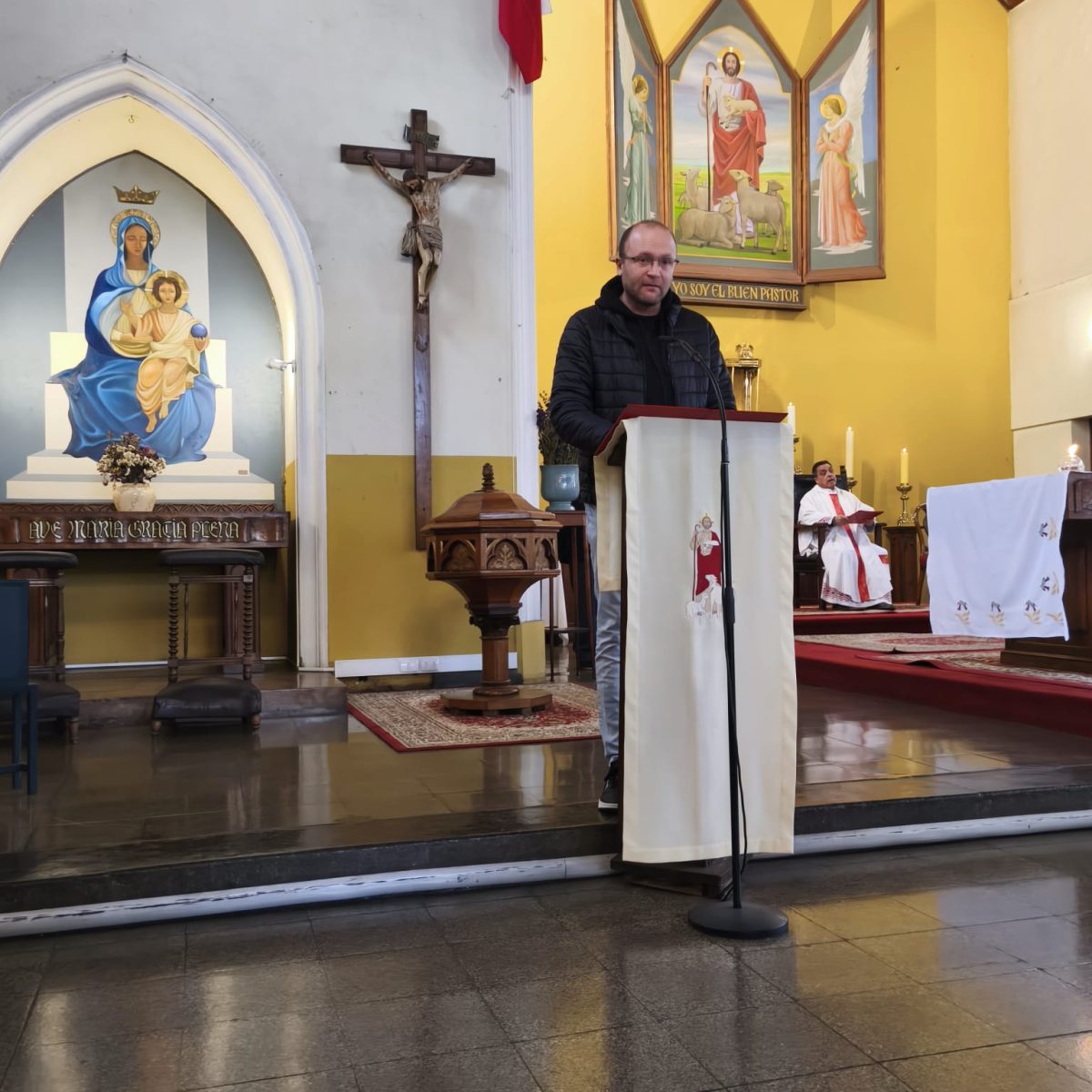 Con Fe y entusiasmo, la comunidad se reunió a orar por Chile, en la misa a la chilena