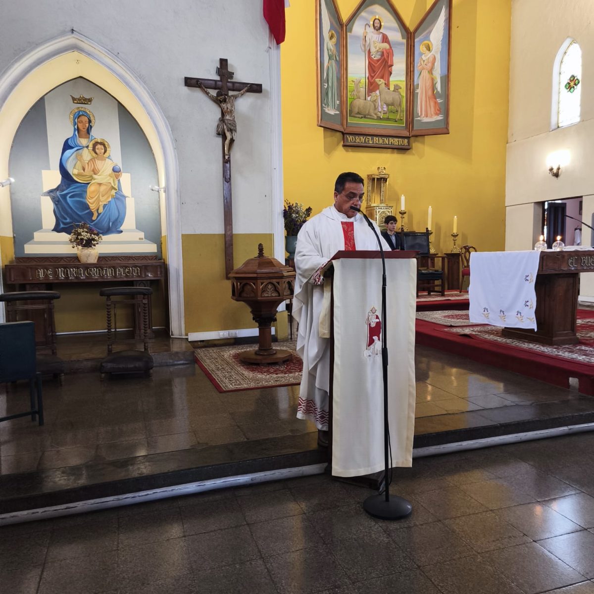 Con Fe y entusiasmo, la comunidad se reunió a orar por Chile, en la misa a la chilena