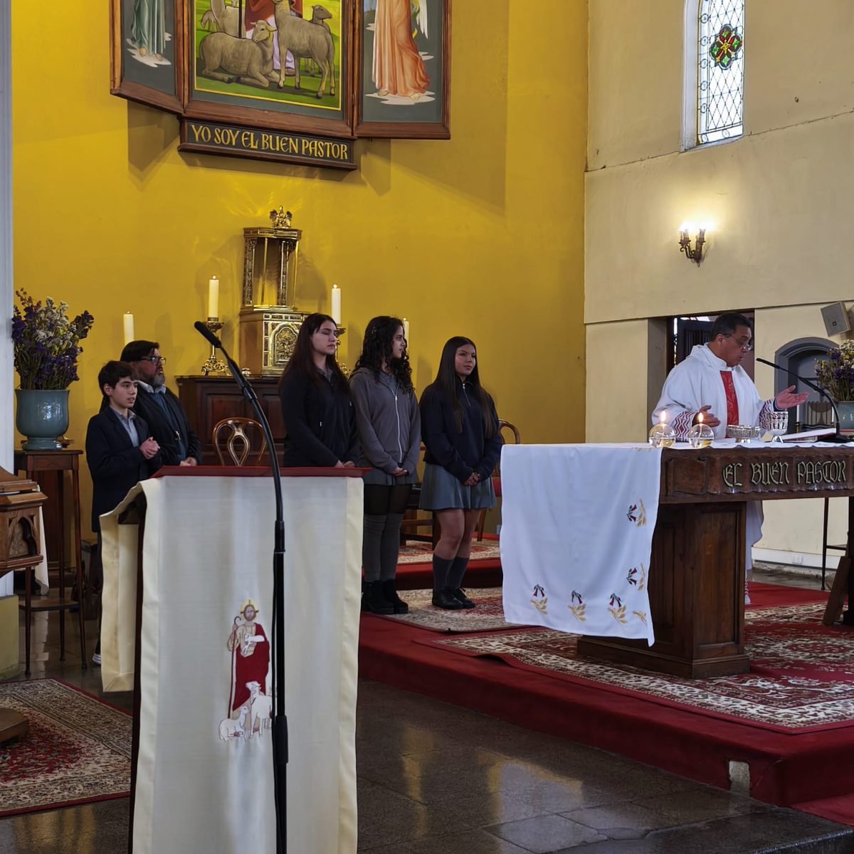 Con Fe y entusiasmo, la comunidad se reunió a orar por Chile, en la misa a la chilena