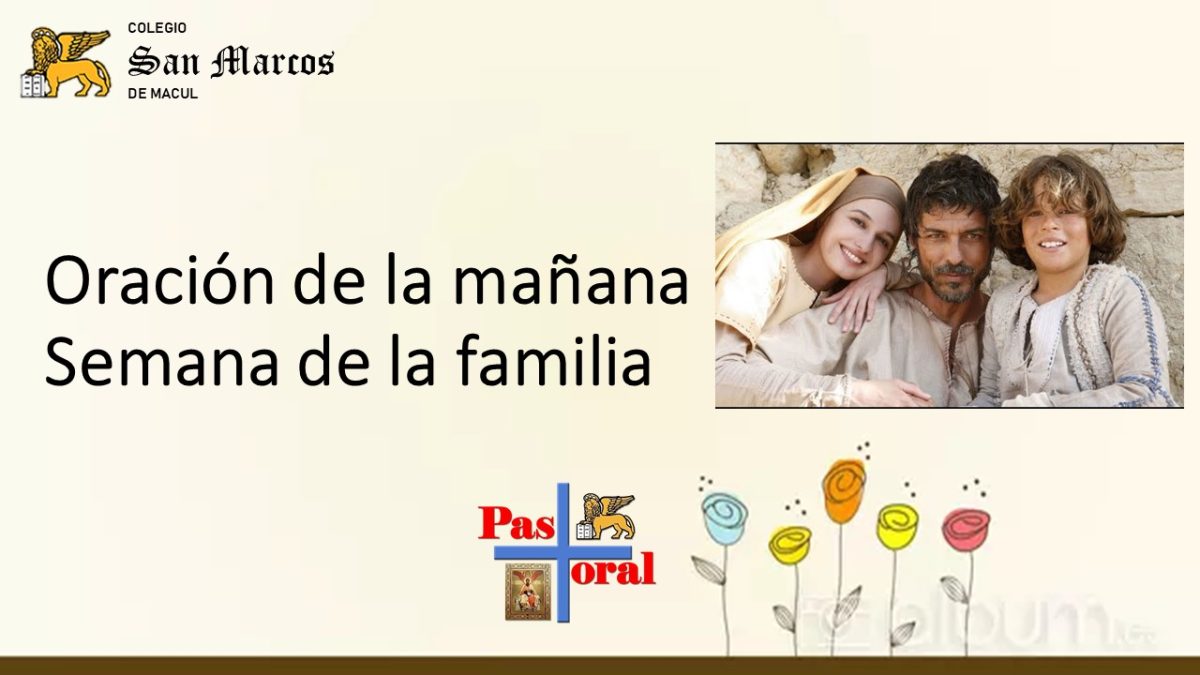 Oración de la mañana del 13 al 17 de octubre