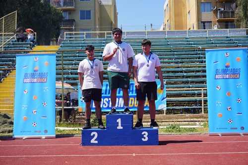 Atletismo 7° Básico a IV Medio – Olimpiadas BostonEduca 2025