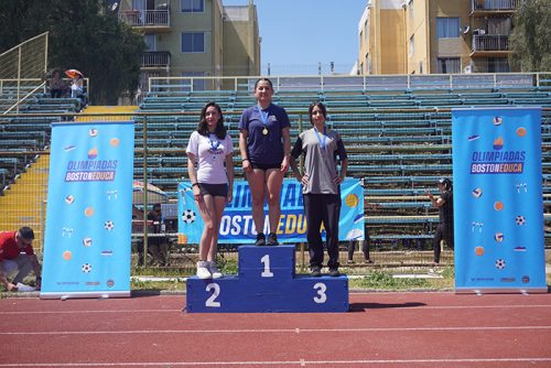 Atletismo 7° Básico a IV Medio – Olimpiadas BostonEduca 2025