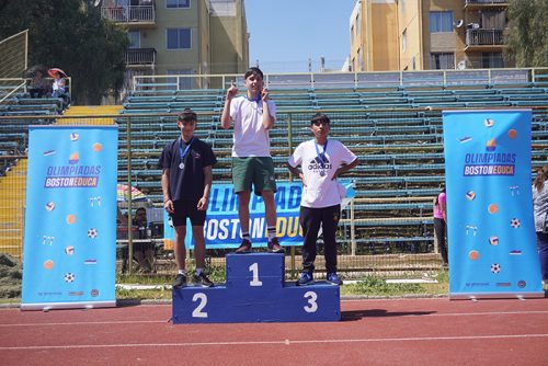 Atletismo 7° Básico a IV Medio – Olimpiadas BostonEduca 2025