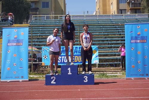 Atletismo 7° Básico a IV Medio – Olimpiadas BostonEduca 2025
