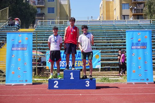 Atletismo 7° Básico a IV Medio – Olimpiadas BostonEduca 2025