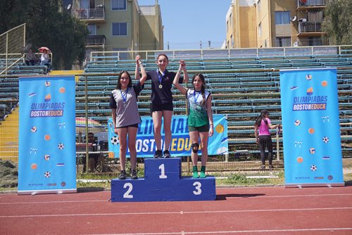 Atletismo 7° Básico a IV Medio – Olimpiadas BostonEduca 2025