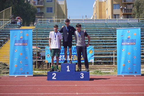 Atletismo 7° Básico a IV Medio – Olimpiadas BostonEduca 2025
