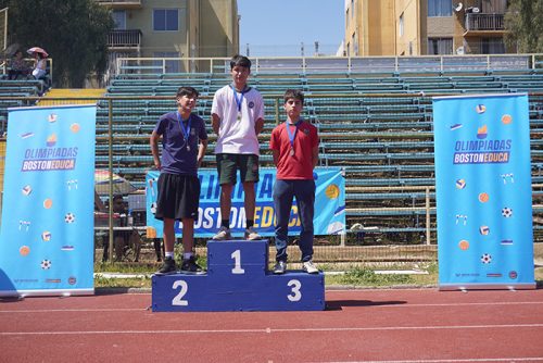 Atletismo 7° Básico a IV Medio – Olimpiadas BostonEduca 2025