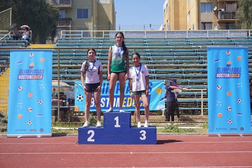Atletismo 7° Básico a IV Medio – Olimpiadas BostonEduca 2025
