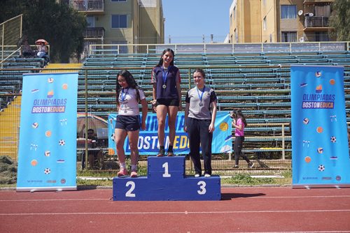 Atletismo 7° Básico a IV Medio – Olimpiadas BostonEduca 2025