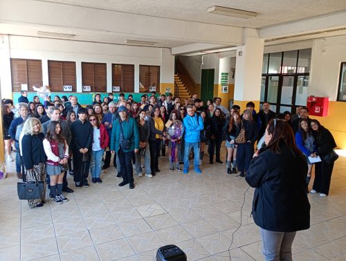 Emotiva despedida a los estudiantes de Cuarto Medio 2025