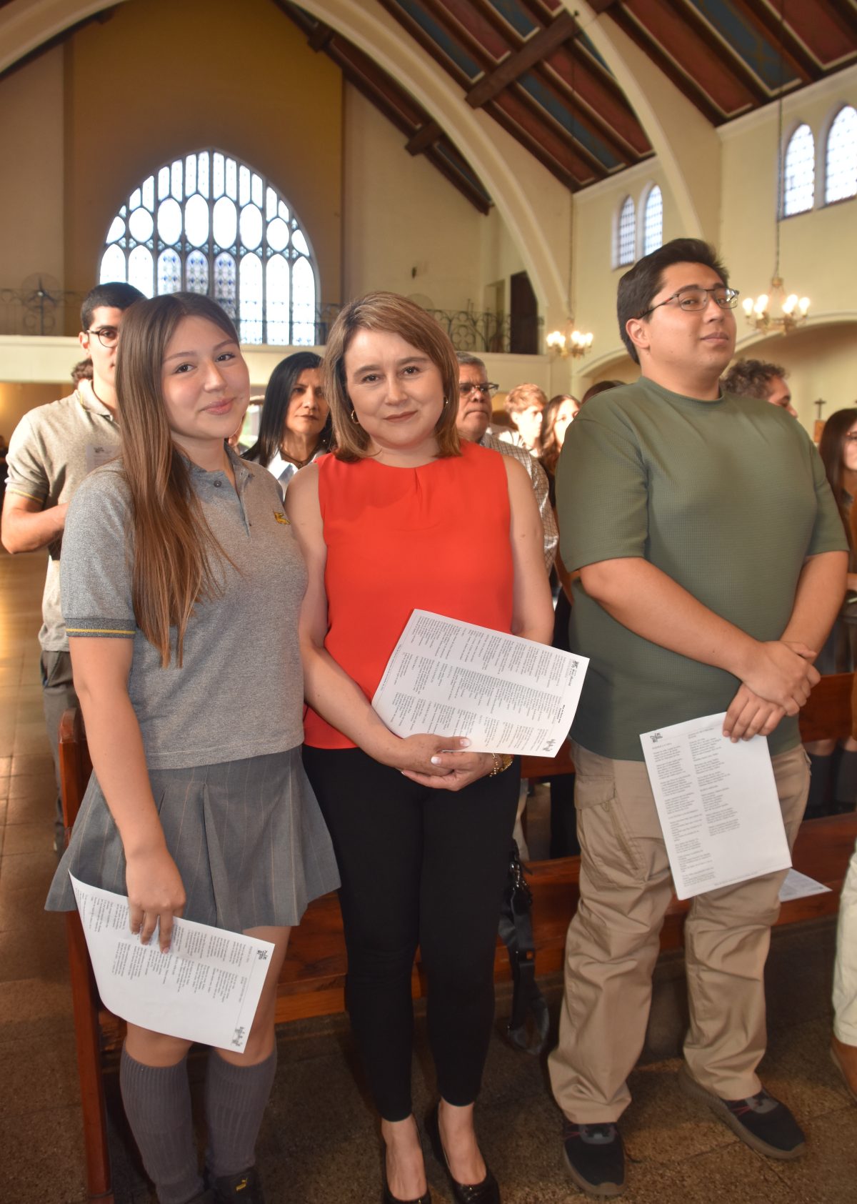 Emotiva Misa de Envío Despide a los Cuartos Medios del Colegio San Marcos de Macul