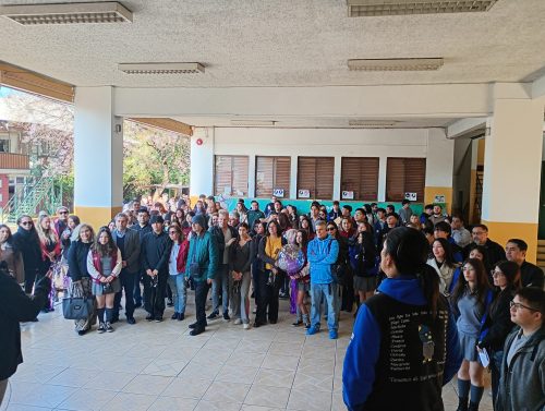 Emotiva despedida a los estudiantes de Cuarto Medio 2025