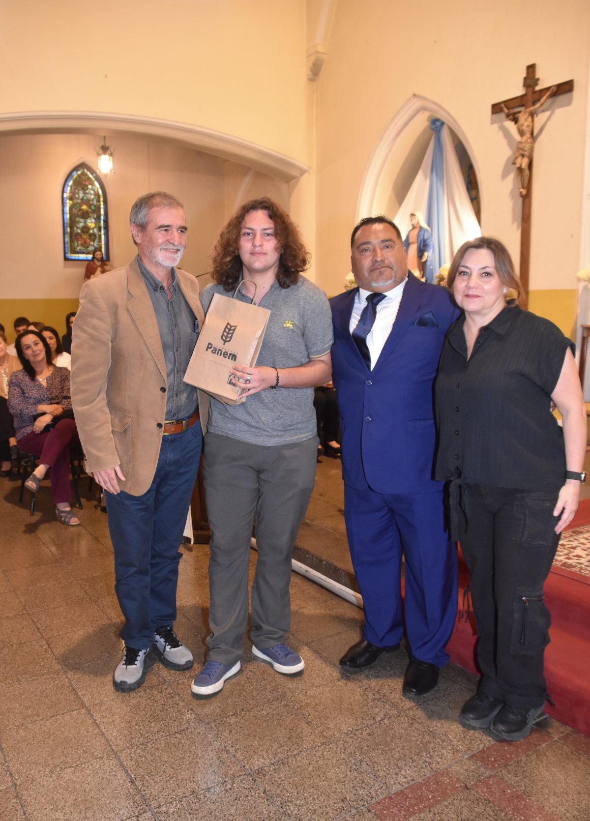 Emotiva Misa de Envío Despide a los Cuartos Medios del Colegio San Marcos de Macul