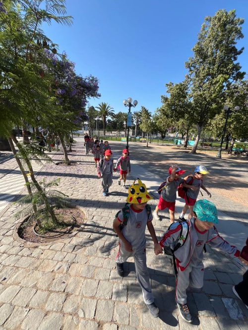 1ros Básicos visitan el Parque Inés de Suárez