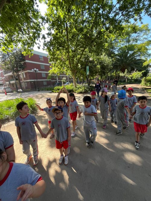 1ros Básicos visitan el Parque Inés de Suárez