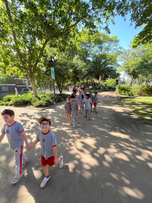 1ros Básicos visitan el Parque Inés de Suárez