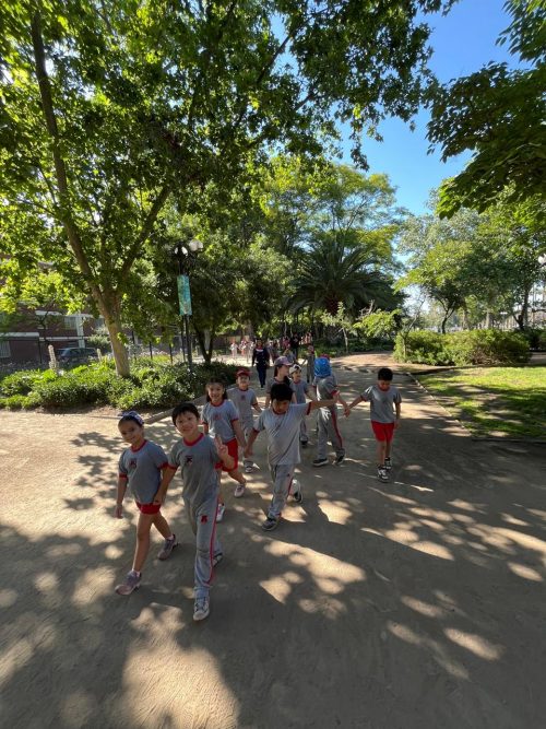 1ros Básicos visitan el Parque Inés de Suárez