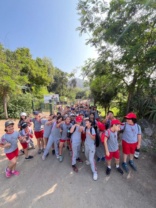 Estudiantes de 3° Básico realizaron enriquecedora salida pedagógica al Cerro San Cristóbal