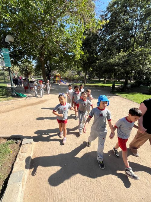 1ros Básicos visitan el Parque Inés de Suárez