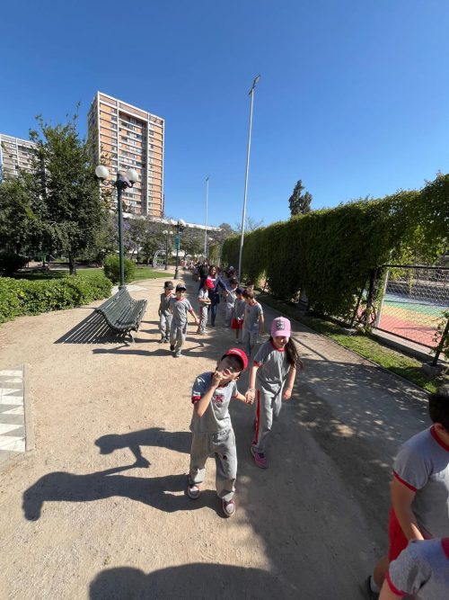 1ros Básicos visitan el Parque Inés de Suárez