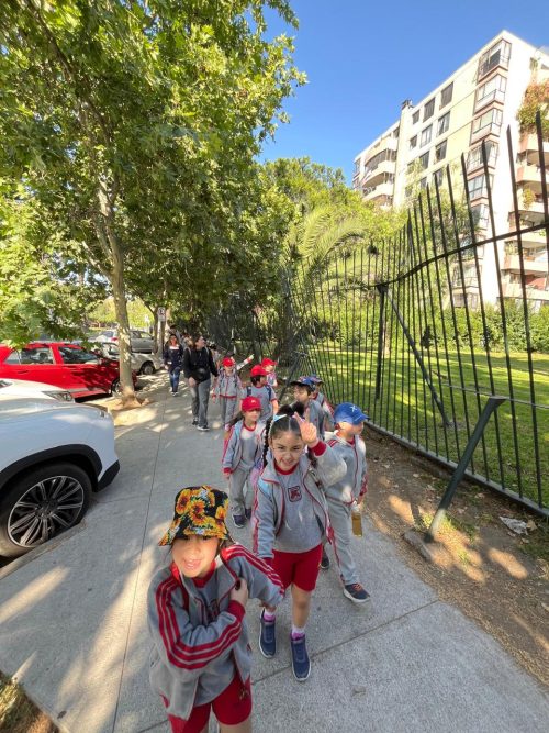 1ros Básicos visitan el Parque Inés de Suárez