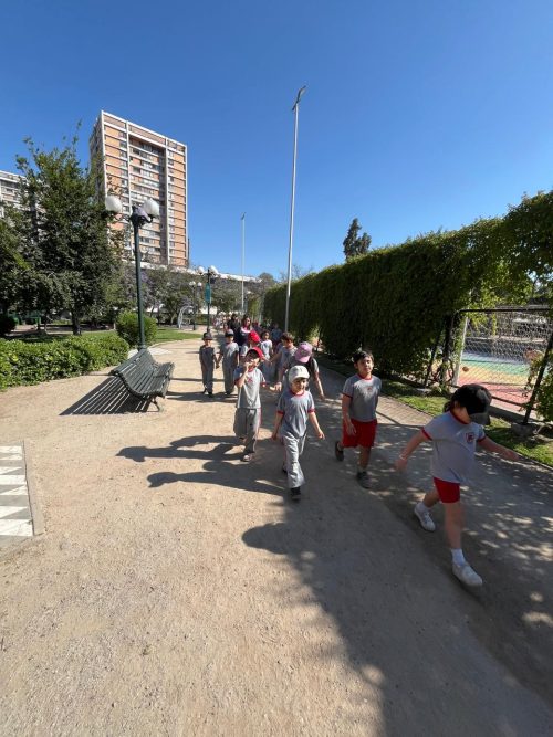 1ros Básicos visitan el Parque Inés de Suárez